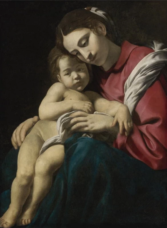 Giovanni Battista Caracciolo - 108, Madonna col Bambino
